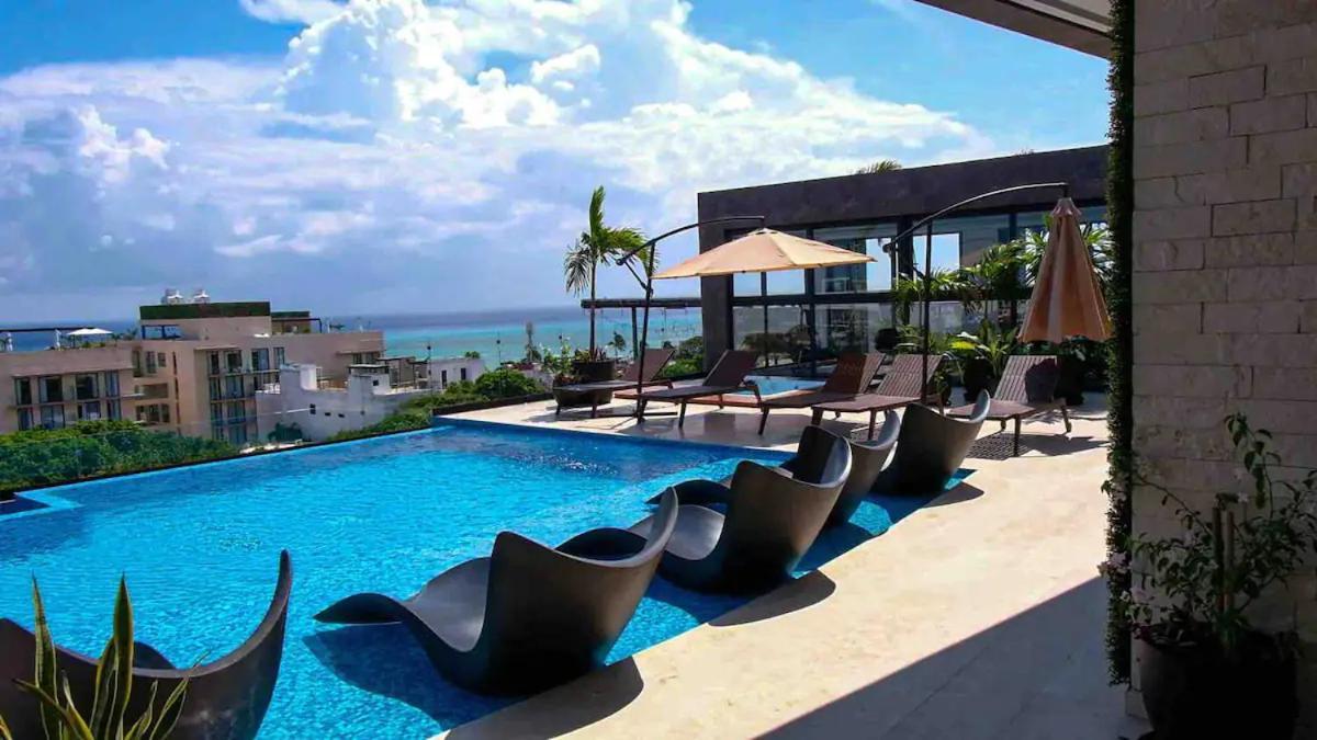 Stayon5A.Av.Penthouse With Privatepool Freeparking Playa del Carmen Exteriér fotografie