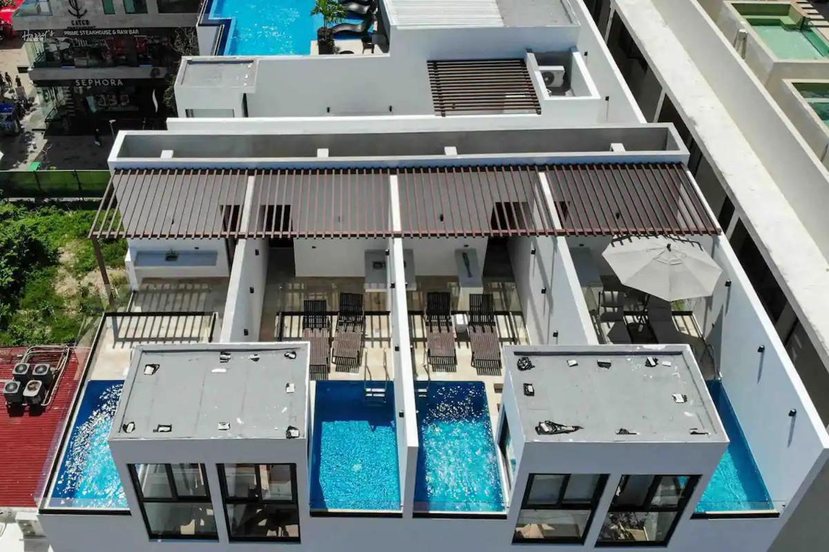 Stayon5A.Av.Penthouse With Privatepool Freeparking Playa del Carmen Exteriér fotografie