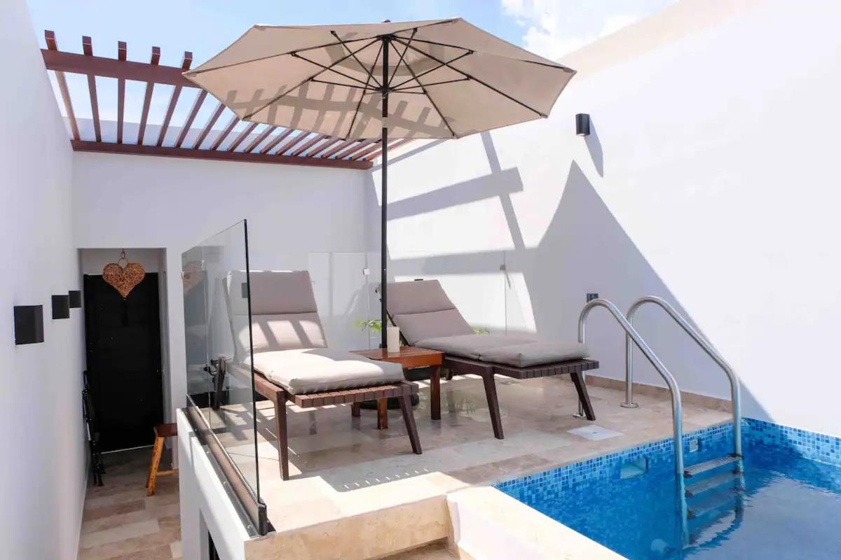 Stayon5A.Av.Penthouse With Privatepool Freeparking Playa del Carmen Exteriér fotografie