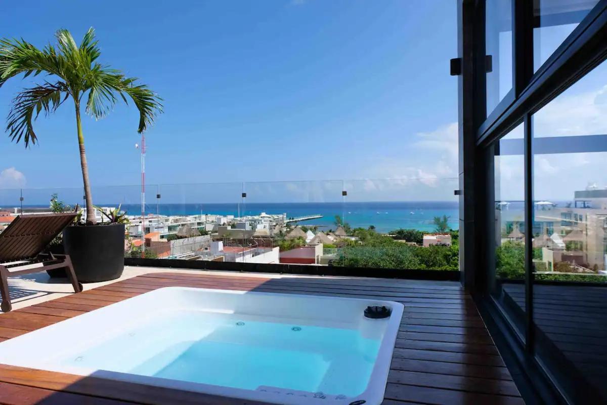 Stayon5A.Av.Penthouse With Privatepool Freeparking Playa del Carmen Exteriér fotografie